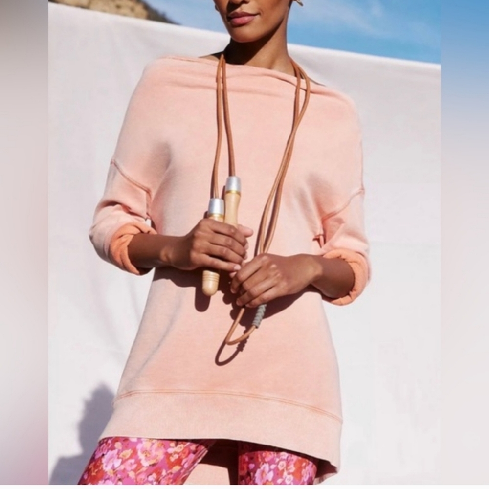 Ec! Anthropologie Pilcro Donna Oversized Tunic Pullover. Sz Small